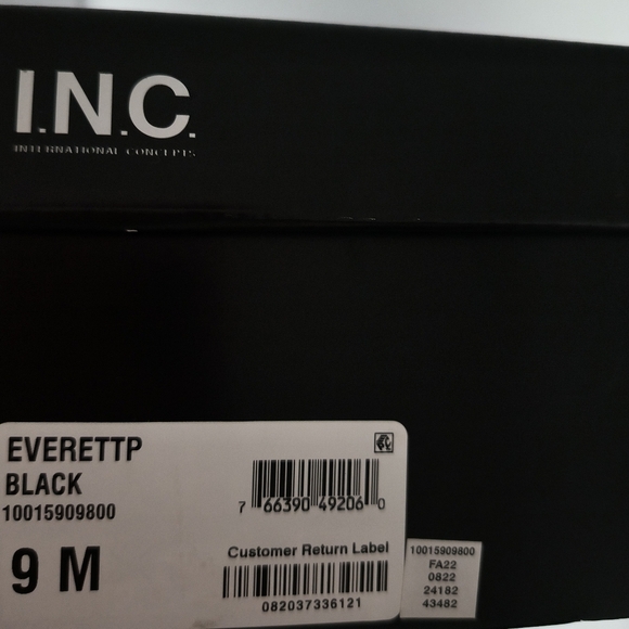 New Black Rain Boots / Size 9 - Picture 8 of 8